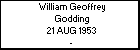 William Geoffrey Godding
