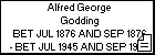 Alfred George Godding